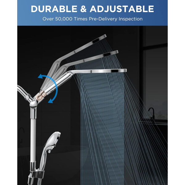 Hoomic Dual Shower Head 1.75 GPM GPM Wayfair